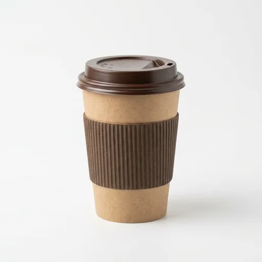 Hot coffee cup